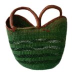 Handwoven African Grass Basket