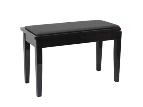 Piano black bench