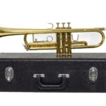 Trumpet with case