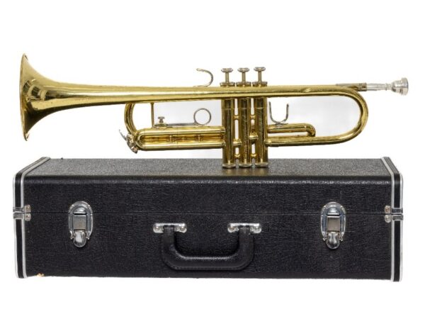 Trumpet with case
