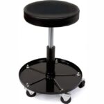 Adjustable high LOW rolling stool