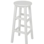 Photo stool white